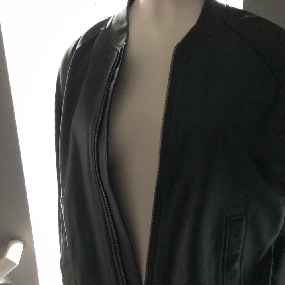 VINCE Hunter Green Bomber Jacket